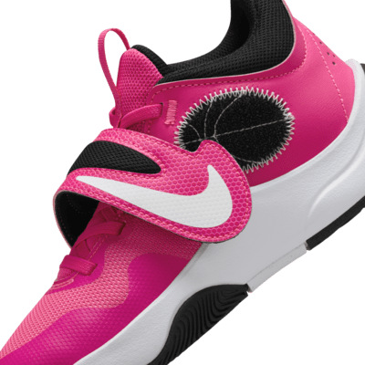 Calzado de básquetbol para niños talla grande Nike Team Hustle D 11