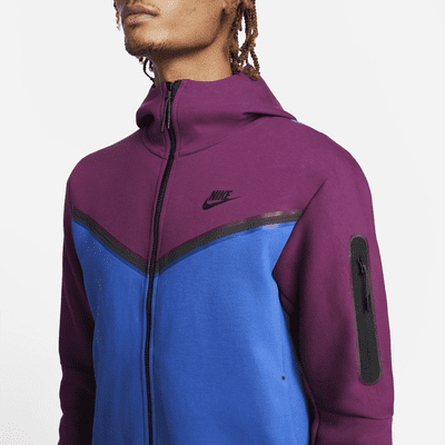 nike tech fleece court purple