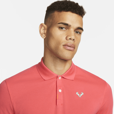 Mens Polo shirt: PLAIN CORAL PINK