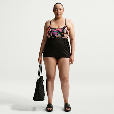 Nike Swim Women's Layered Tankini (Plus Size)