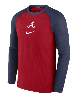 Nike Men's Atlanta Braves Black Local Long Sleeve T-Shirt