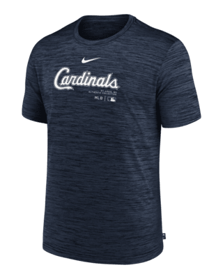 Мужская футболка St. Louis Cardinals Authentic Collection Practice Velocity Nike Dri-FIT MLB