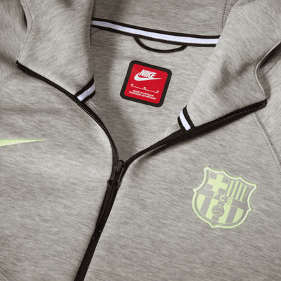 FC Barcelona Tech Fleece Windrunner Third Nike Fußball-Hoodie mit durchgehendem Reißverschluss für Herren