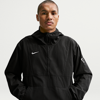 Chamarra tipo anorak de fútbol para hombre Nike Energy