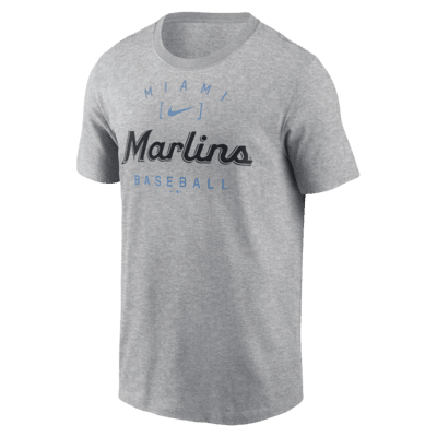 Мужская футболка Miami Marlins Home Team Athletic Arch