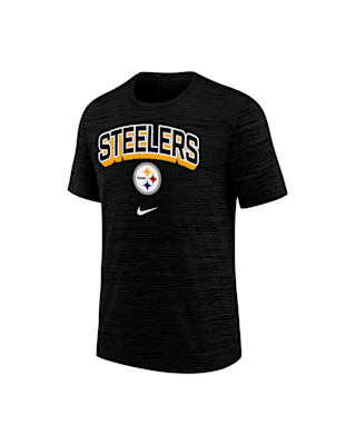 Детская футболка Pittsburgh Steelers Sideline Velocity Big Kids’ Nike Dri-FIT NFL