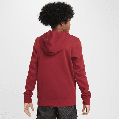 Chicago Bulls City Edition Nike NBA-fleecehoodie voor kids