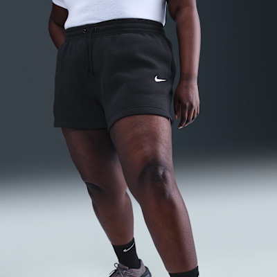 Nike Sportswear Phoenix Fleece Women's Mid-Rise 4" Shorts (Plus Size)