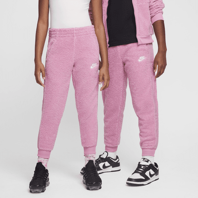 Pants acondicionados para el invierno para niños talla grande Nike Sportswear Club Fleece