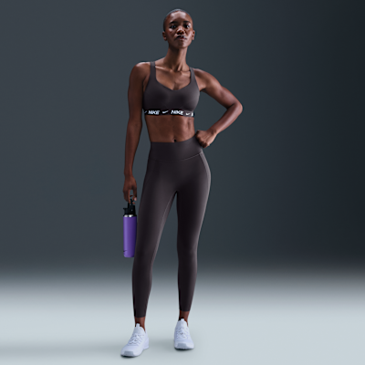 Brassière de sport réglable rembourrée à maintien supérieur Nike Indy pour femme