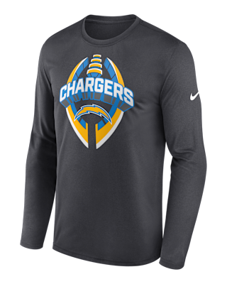 Мужская футболка Los Angeles Chargers Legend Icon Nike Dri-FIT NFL Long-Sleeve