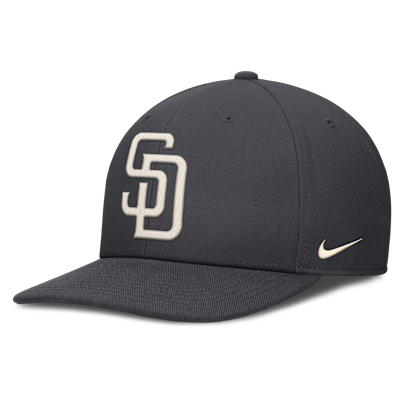 Gorra estructurada de visera cuadrada para hombre Nike Statement Dri-Fit Pro San Diego Padres