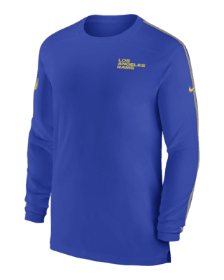 Мужские  Los Angeles Rams Sideline Coach Nike Dri-FIT NFL Long-Sleeve Top