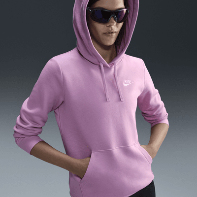 Sudadera con gorro sin cierre para mujer Nike Sportswear Club Fleece