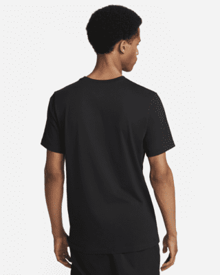 nike mens black t shirt