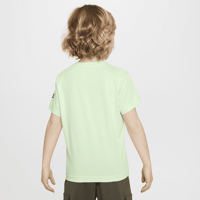 Playera Windsurfing de corte cuadrado para niños talla pequeña Nike Air