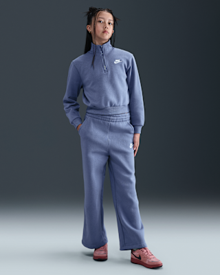 Детские  Nike Sportswear Club Fleece Girls' Wide-Leg Pants