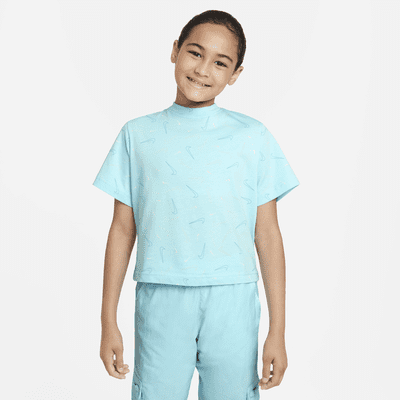 Playera para niña talla grande Nike Sportswear