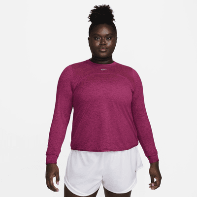 Nike Dri-FIT Swift Element UV Women's Crew-Neck Running Top (Plus Size ...