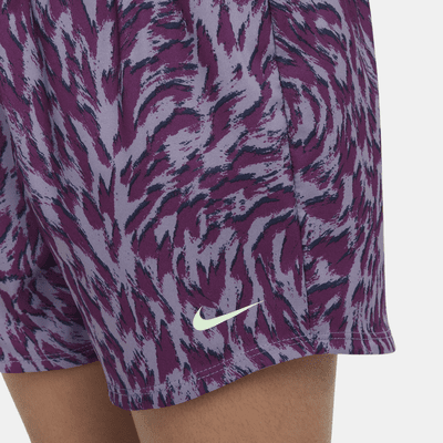 Nike One szőtt, magas derekú rövidnadrág nagyobb gyerekeknek (lányok)