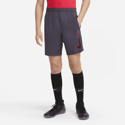 Nike Dri-FIT Academy Big Kids' Graphic Soccer Shorts