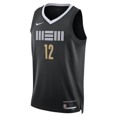 Ja Morant Memphis Grizzlies City Edition 2023/24 Nike Dri-FIT Swingman NBA-jersey voor heren