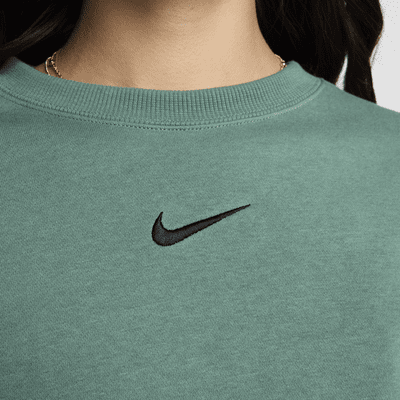 Nike Sportswear Phoenix Fleece extrán túlméretezett, kerek nyakkivágású női pulóver