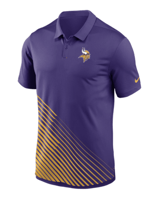 Nike NFL On Field Apparel Minnesota Vikings Men's Dri Fit Polo Shirt  Size Large