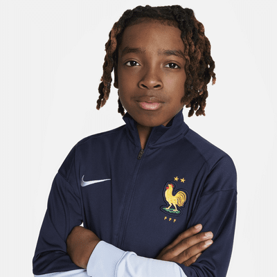 FFF Strike Nike Dri-FIT kötött futballtréningruha nagyobb gyerekeknek