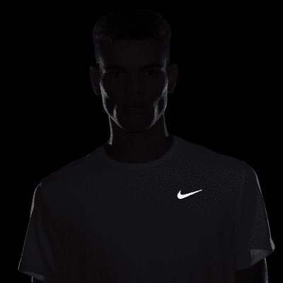 Nike Miler Men's Dri-FIT UV Short-Sleeve Running Top. Nike AU