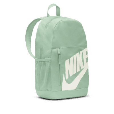 Nike Elemental Kids' Graphic Backpack w/ Pencil Case Fluorescent Green Blue  - Sz 20L (18 H x 12 W x 5 D)