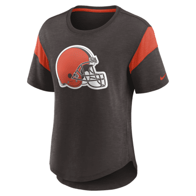 Nike Fashion Prime Logo (NFL Cleveland Browns) Women's T-Shirt. Nike.com