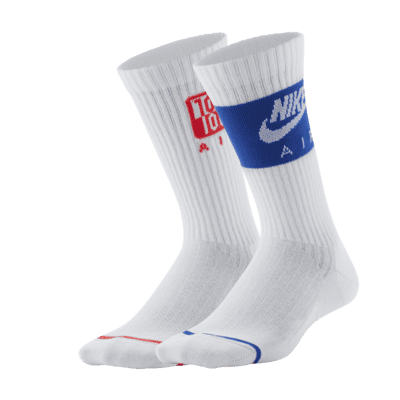 Calcetines largos para niños talla grande Nike Swoosh Lightweight (2 pares)