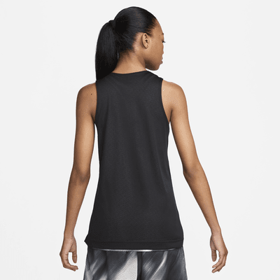 Camiseta de tirantes de básquetbol Dri-FIT reversible para mujer Nike Swoosh Fly