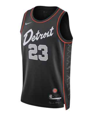 Мужские джерси Jaden Ivey Detroit Pistons City Edition 2023/24 Nike Dri-FIT NBA Swingman Jersey