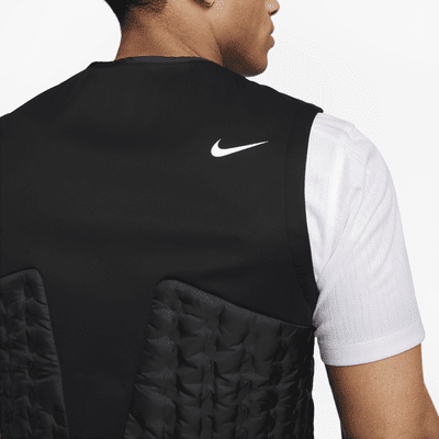 Chaleco de golf de plumón de cierre completo para hombre Nike Therma-FIT Repel