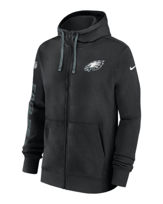 Мужское худи Philadelphia Eagles Sideline Team Issue Club Nike Full Zip Hoodie