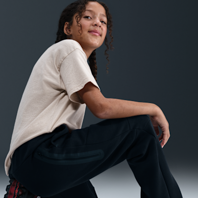 Nike Sportswear Tech Fleece Big Kids' (Boys') Open-Hem Pants