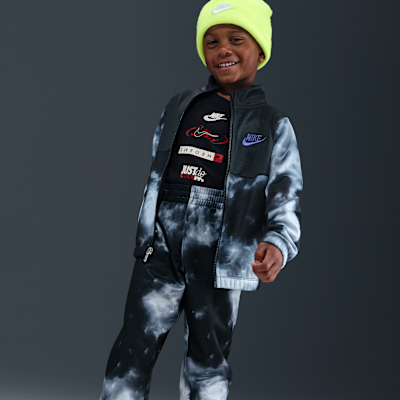 Nike Sportswear Dri-FIT Little Kids' Futura Storm Printed 2-Piece Propus Set