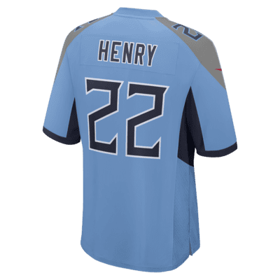 NFL Tennessee Titans (Derrick Henry) Men's Game Football Jersey.