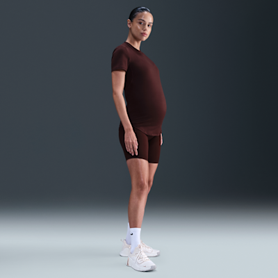 Nike (M) One Women's Dri-FIT Slim-Fit Short-Sleeve Top (Maternity)