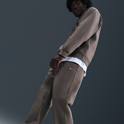 Nike Solo Swoosh Men's Fleece Open-Hem Pants