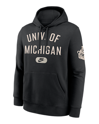 Мужское худи Michigan Club Nike College Pullover Hoodie