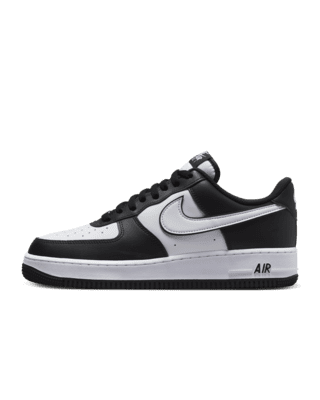 Air Force 1 Two Tone Black White Panda On Foot Sneaker Review
