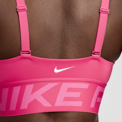 Nike Pro Indy Plunge Orta Destekli Pedli Kadın Spor Sütyeni