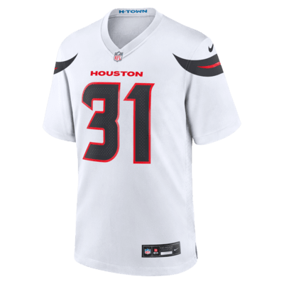 Jersey de fútbol americano Nike de la NFL Game para hombre Dameon Pierce Houston Texans