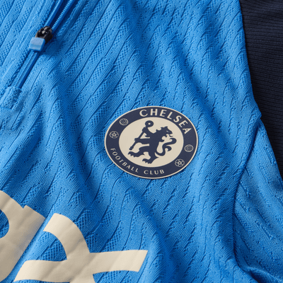 Haut d'entraînement de foot en maille Nike Dri-FIT ADV Chelsea FC Strike Elite pour homme