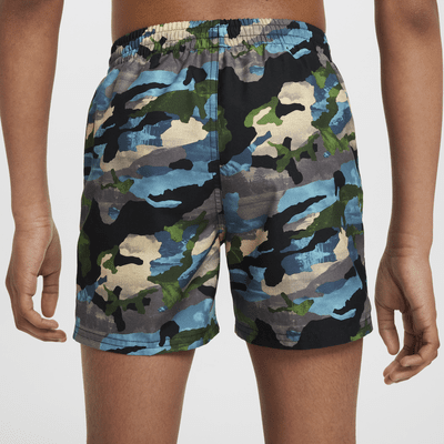 10cm plavecké kraťasy Nike Swim Classic Camo pro větší děti (chlapce)