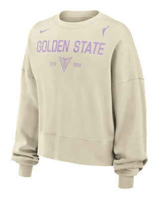 Женский свитшот Golden State Valkyries Phoenix Fleece Nike WNBA Crew-Neck