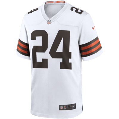 Jersey de fútbol americano Game para hombre NFL Cleveland Browns (Nick Chubb)